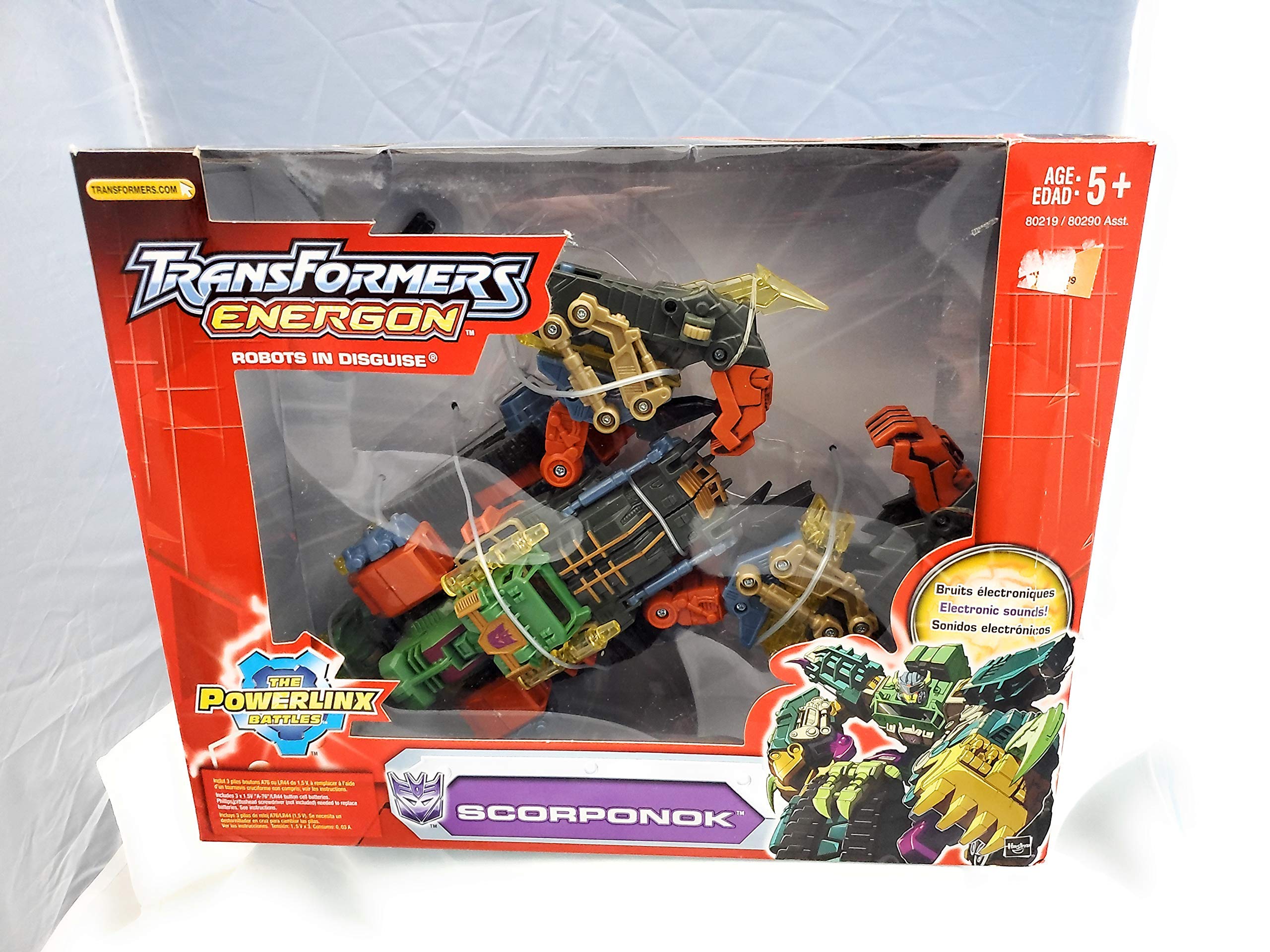 Transformers Energon Scorponok トランスフォーマー TRANSFORMERS ENERGON SCORPONOK Command As-is, missing parts HH | eBay